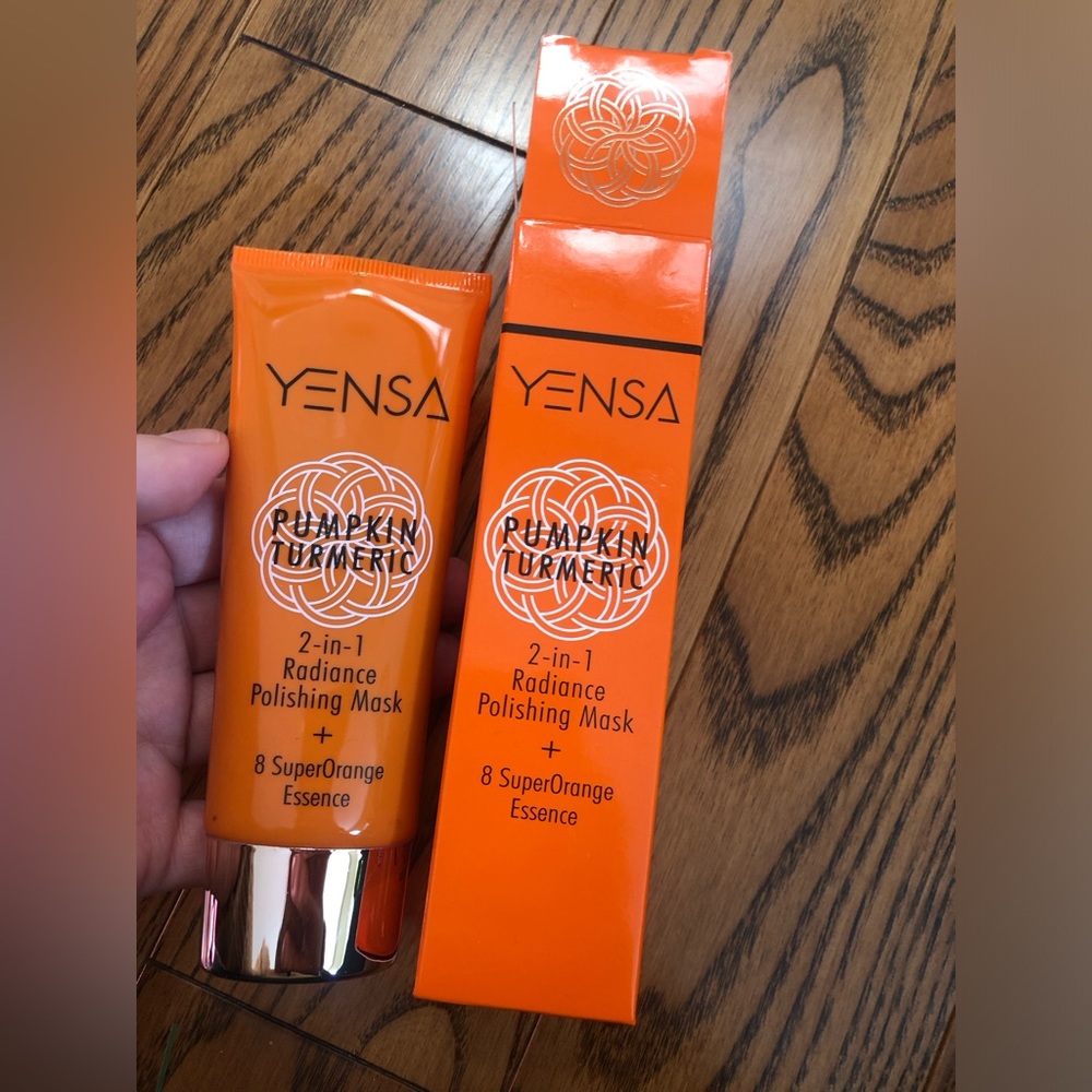 Yensa pumpkin turmeric 2 in 1 radiance polishing mask 2.5oz